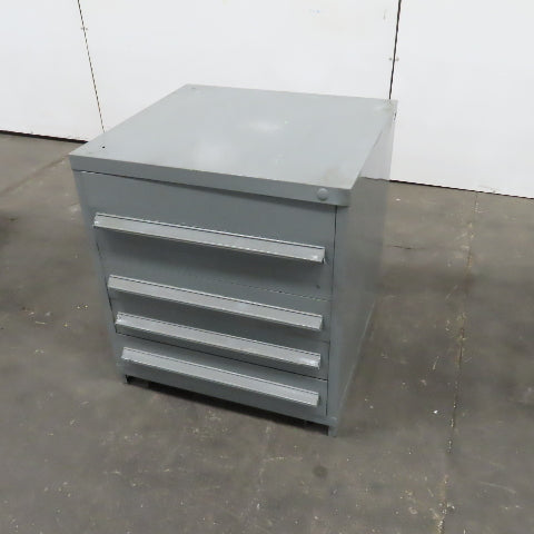 4-Drawer Industrial Parts Tool Storage Shop Cabinet 30x28 x 33" H