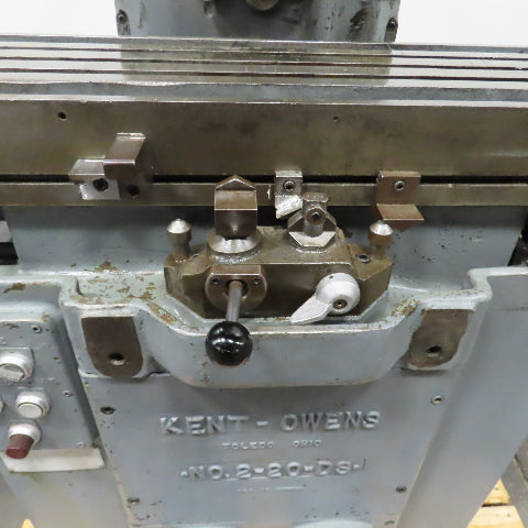Kent-Owens No 2-20-DS Double Spindle Horizontal Milling Machine 208/460V 3PH