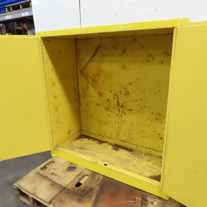 30 Gallon Flammable Liquid Storage Safety Cabinet 43" x 18" x 44" H