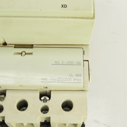 Eaton NS 2-250-NA 250A Circuit Breaker Rotary Safety Disconnect 3-Pole 600V AC