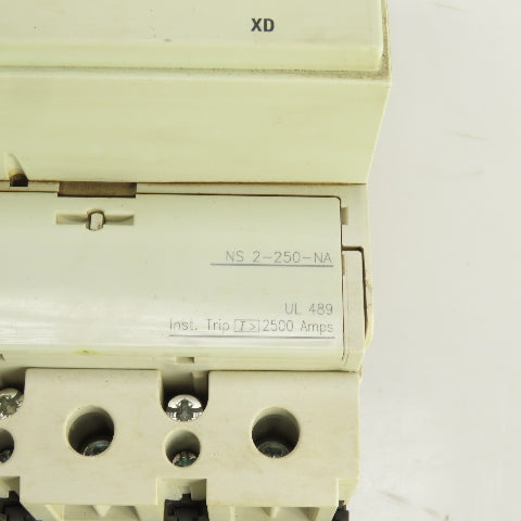 Eaton NS 2-250-NA 250A Circuit Breaker Rotary Safety Disconnect 3-Pole 600V AC