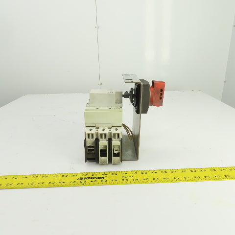 Eaton NS 2-250-NA 250A Circuit Breaker Rotary Safety Disconnect 3-Pole 600V AC