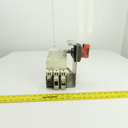 Eaton NS 2-250-NA 250A Circuit Breaker Rotary Safety Disconnect 3-Pole 600V AC