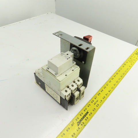 Eaton NS 2-250-NA 250A Circuit Breaker Rotary Safety Disconnect 3-Pole 600V AC