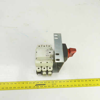Eaton NS 2-250-NA 250A Circuit Breaker Rotary Safety Disconnect 3-Pole 600V AC