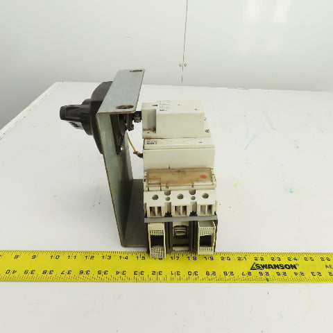 Eaton NZMB2-AF250-NA 250A Circuit Breaker Rotary Safety Disconnect 3-Pole 600VAC