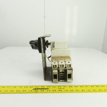 Eaton NZMB2-AF250-NA 250A Circuit Breaker Rotary Safety Disconnect 3-Pole 600VAC