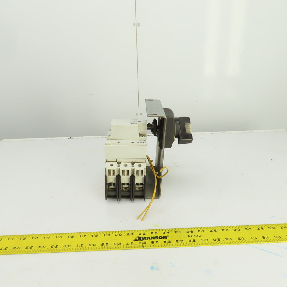 Eaton NZMB2-AF250-NA 250A Circuit Breaker Rotary Safety Disconnect 3-Pole 600VAC
