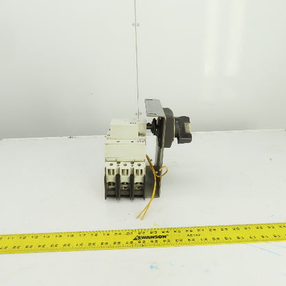 Eaton NZMB2-AF250-NA 250A Circuit Breaker Rotary Safety Disconnect 3-Pole 600VAC