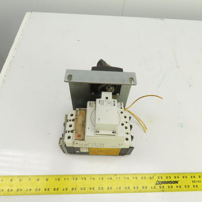 Eaton NZMB2-AF250-NA 250A Circuit Breaker Rotary Safety Disconnect 3-Pole 600VAC