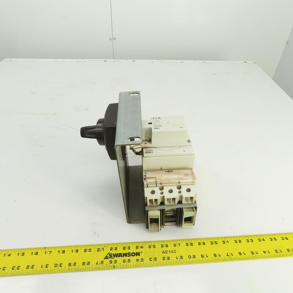 Eaton NZMB2-AF250-NA 250A Circuit Breaker Rotary Safety Disconnect 3-Pole 600VAC