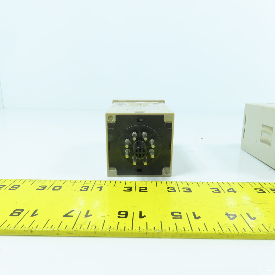 Omron H3BH-8 Timer Relay 0.5 To 10 Min 100/110/115V Lot Of 3