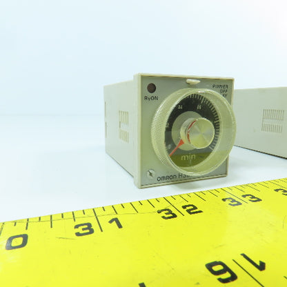 Omron H3BH-8 Timer Relay 0.5 To 10 Min 100/110/115V Lot Of 3