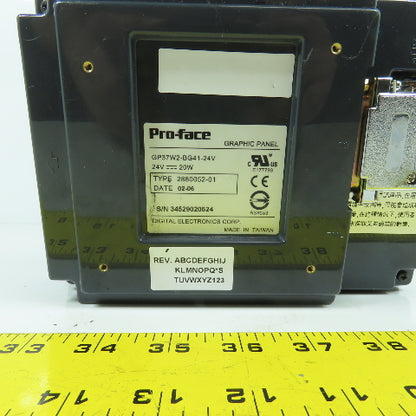 Pro-Face GP37W2-BG41-24V 2880052-01 6" Display Graphic Panel HMI Touchscreen