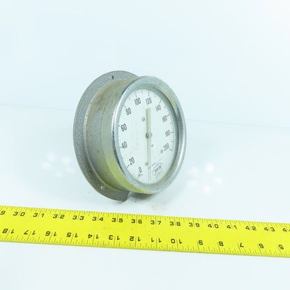 Danton 5" Round 0-200 PSI Pressure Gauge Made In USA