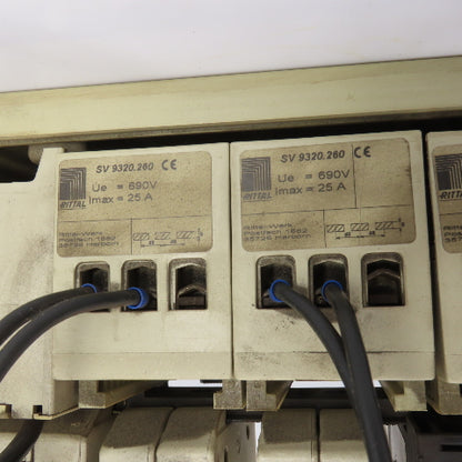 Rittal SV9320.000 NZM7-40S-NA Power Distribution Assembly 40A Main 3RV1021-1KA10
