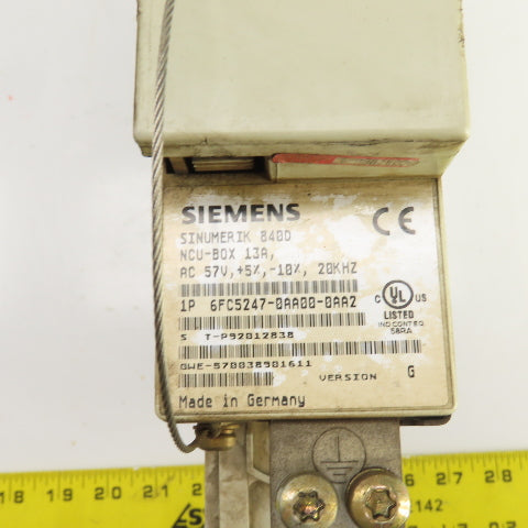 Siemens 6FC5247-0AA00-0AA2 6FC5357-0BB33-0AE3 Sinumerik 840D NCU Box 13A Ver G