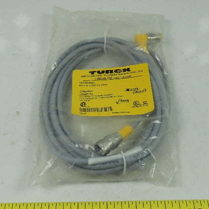 RKV 4.4T-4-WSV 4.4T/S824 Cordset Cable Straight Female to Right Angle Male 4pin