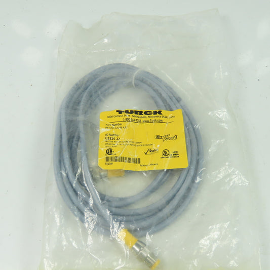 RK 4.5T-3.5-RS 4.5T U2355-22 Cordset Cable Straight Male to Straight Female 5W