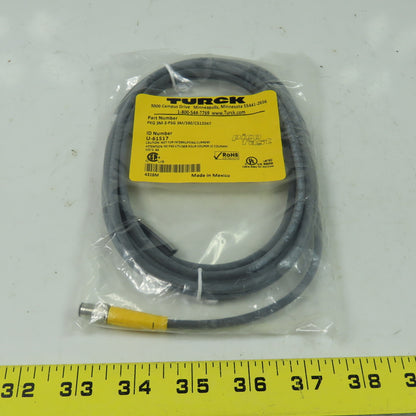 PKG 3M-3-PSG 3M/S90/CS12047 U0974-131 CordsetCable Straight Male/Straight Female