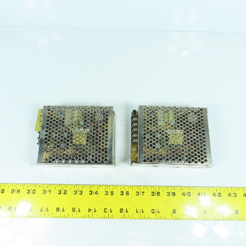 Mean Well S-40-24 +24V DC 1.8A Power Supply 100-240V AC 1.2A Input Lot Of 2