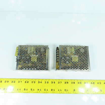 Mean Well S-40-24 +24V DC 1.8A Power Supply 100-240V AC 1.2A Input Lot Of 2