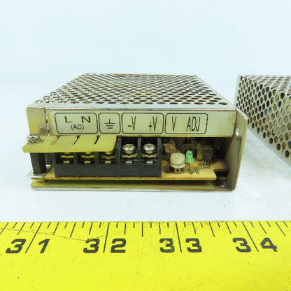 Mean Well S-40-24 +24V DC 1.8A Power Supply 100-240V AC 1.2A Input Lot Of 2