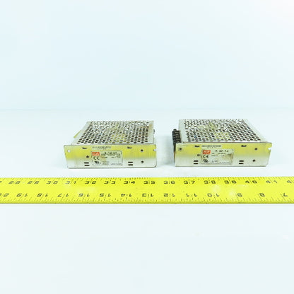 Mean Well S-40-24 +24V DC 1.8A Power Supply 100-240V AC 1.2A Input Lot Of 2
