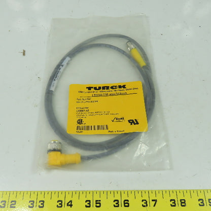WK 4T-1-PSG 3M/S90 U0887-49 Cordset Cable Straight Male To Right Angle Female