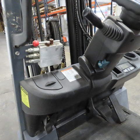2014 Toyota 8FBCU25 5000 LB Electric 48V Forklift 3-Stage 189" Lift W/ Sideshift