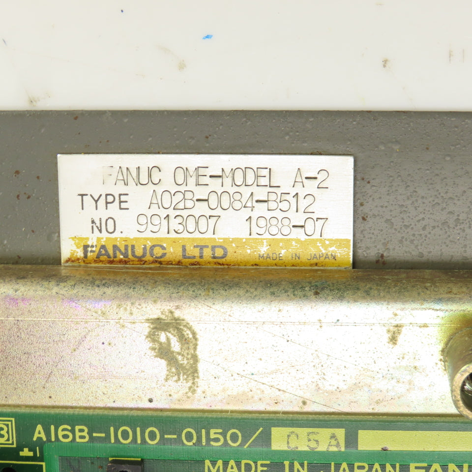 Fanuc A16B-1010-0150/05A Mother Board PMC-L W/ A02B-0084-B512 Parts/Repair