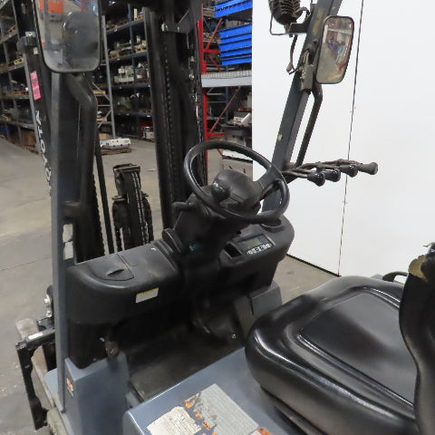 2013 Toyota 8FBCU32 6500 LB 48V Electric Forklift 187" Lift Side Shift 48x5 Fork