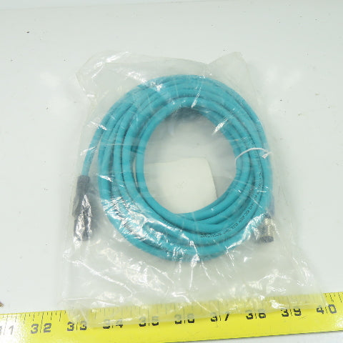 RSCD RJ45 441-8M U-49583 Ethernet Cordset Cable Straight Male To RJ45 Conn.