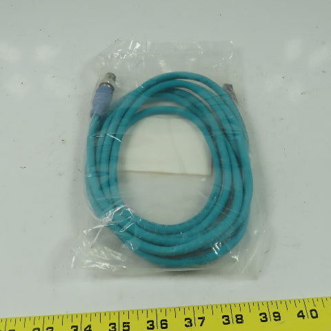 RSCD RJ45 441-3M U-50157 Ethernet Cordset Cable Straight Male To RJ45 Conn.