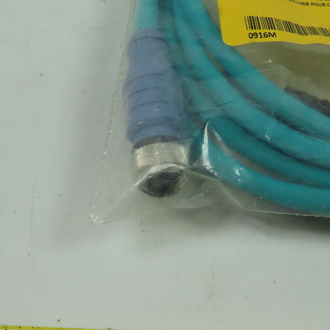 RSCD RJ45 440-2M U3-01129 Ethernet Cordset Cable Straight Female To RJ45 Conn.