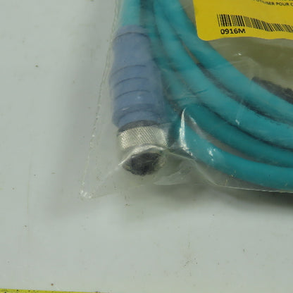 RSCD RJ45 440-2M U3-01129 Ethernet Cordset Cable Straight Female To RJ45 Conn.