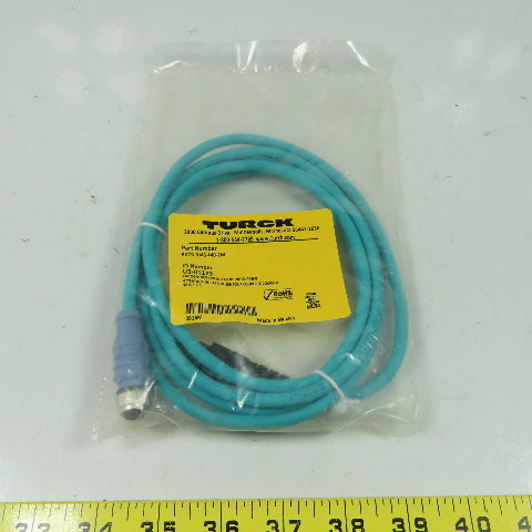 RSCD RJ45 440-2M U3-01129 Ethernet Cordset Cable Straight Female To RJ45 Conn.