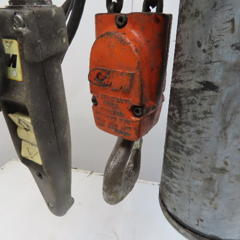 Cm Lodestar Model R 2 Ton Electric Chain Hoist 8 FPM 10' Lift 208-230/460V 3Ph