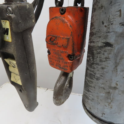Cm Lodestar Model R 2 Ton Electric Chain Hoist 8 FPM 10' Lift 208-230/460V 3Ph