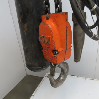 Cm Lodestar Model R 2 Ton Electric Chain Hoist 8 FPM 10' Lift 208-230/460V 3Ph