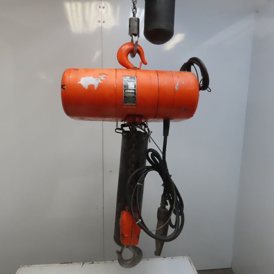 Cm Lodestar Model R 2 Ton Electric Chain Hoist 8 FPM 10' Lift 208-230/460V 3Ph