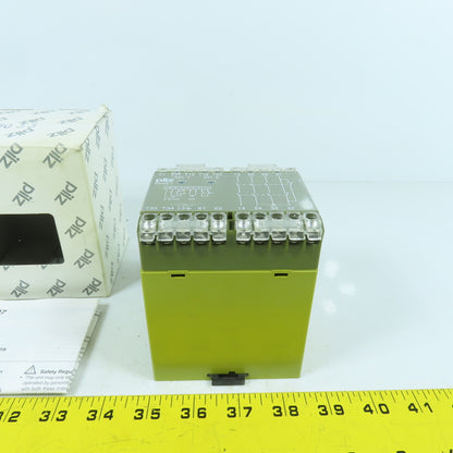 Pilz PNOZ1 24VAC 3S10 Rail Mount Safety Relay 24V AC 5A
