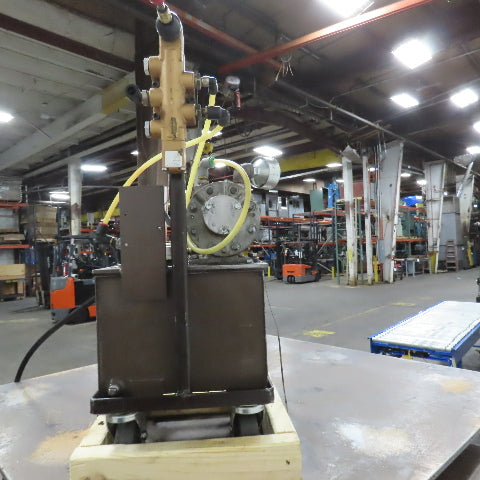 Autoquip 36S60 6000Lbs. 48" x 48" Air Powered Rotating Lift Table 10.5-46" Lift