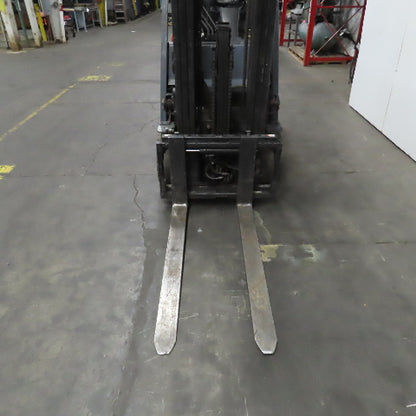 2015 Toyota 8FBCU30 5000 LB 48V Electric Forklift 3 Stage 189" Lift Side Shift