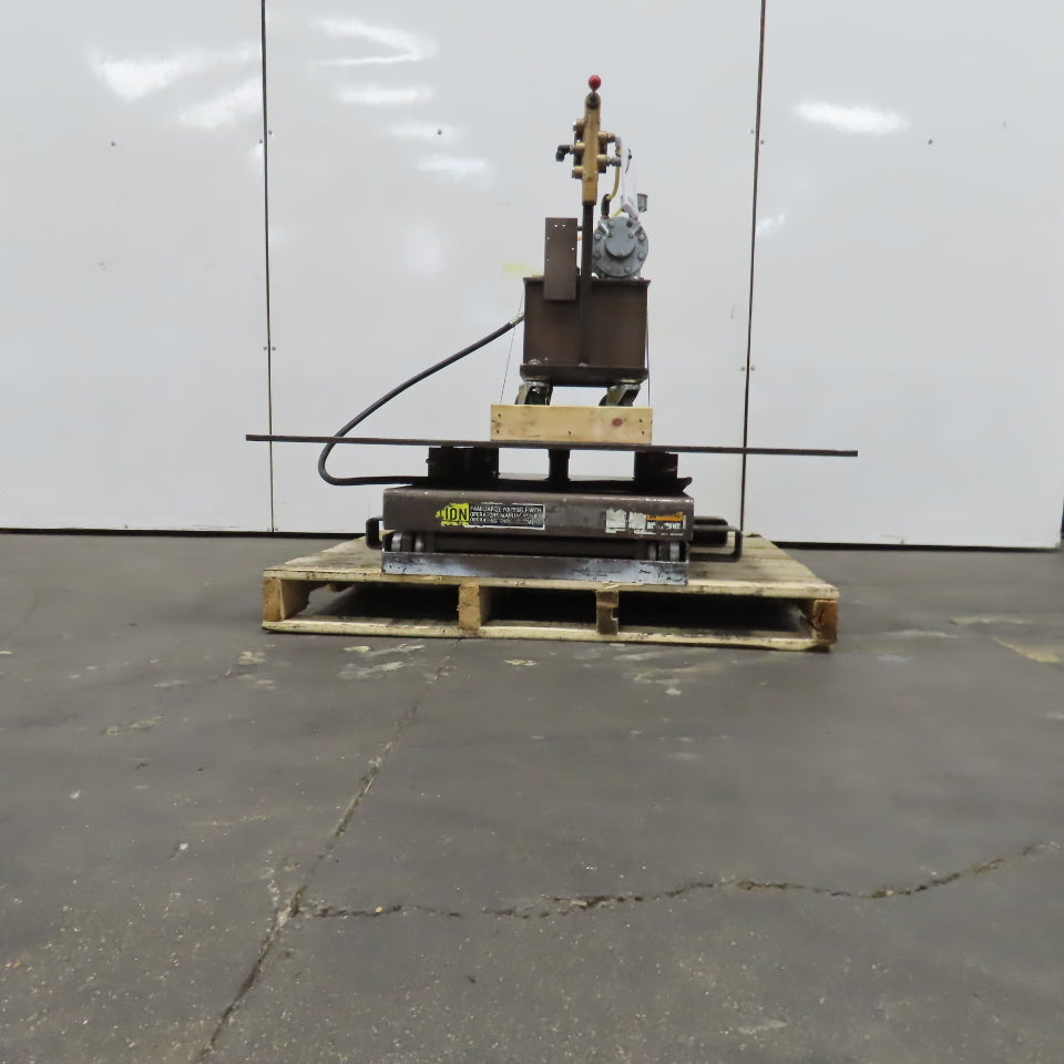Autoquip 36S60 6000Lbs. 48" x 48" Air Powered Rotating Lift Table 10.5-46" Lift