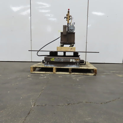 Autoquip 36S60 6000Lbs. 48" x 48" Air Powered Rotating Lift Table 10.5-46" Lift