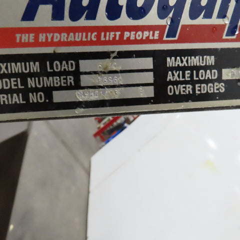 Autoquip 36S60 6000Lbs. 48" x 48" Air Powered Rotating Lift Table 10.5-46" Lift