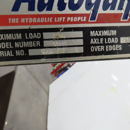 Autoquip 36S60 6000Lbs. 48" x 48" Air Powered Rotating Lift Table 10.5-46" Lift