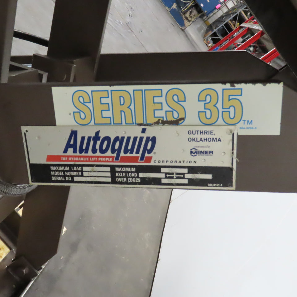 Autoquip 36S60 6000Lbs. 48" x 48" Air Powered Rotating Lift Table 10.5-46" Lift