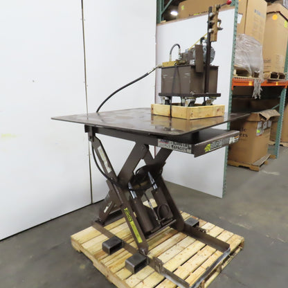 Autoquip 36S60 6000Lbs. 48" x 48" Air Powered Rotating Lift Table 10.5-46" Lift